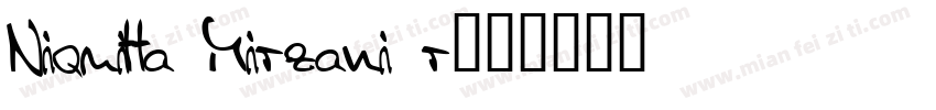 Niquitta Mirzani r字体转换